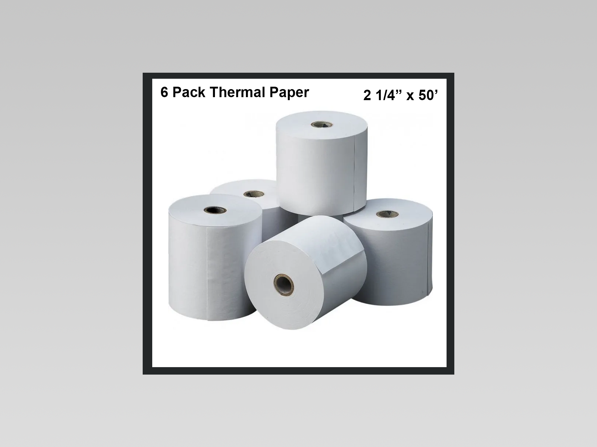 Thermal Paper Roll (6 pack) 